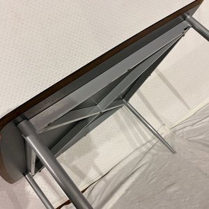 Mesa Baja Diseño Saccaro Madera y Metal Exterior/Interior - imagen 2
