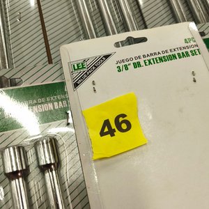 Juego de Barras de Extensión para Llave de Tubo 3/8" Lee - imagen 4