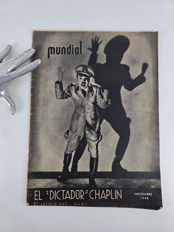 Revista Mundial: Edición Especial "El Dictador Chaplin" - Noviembre 1940