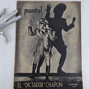 Lote anterior: Revista Mundial: Edición Especial "El Dictador Chaplin" - Noviembre 1940