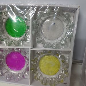 Ceniceros de Vidrio con Diseños Florales - Pack de 40 Unidades - imagen 5