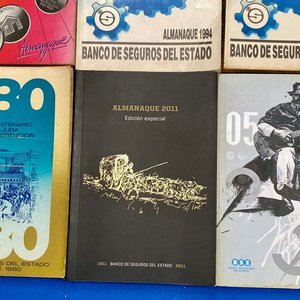 Lote de 9 Almanaques del Banco de Seguros del Estado - imagen 4