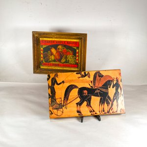 Lote anterior: Dos Cuadros Decorativos: Motivo de Carroza Romana y Frutas