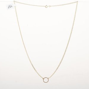 Cadena de Oro 18k con Dije Aro - imagen 2