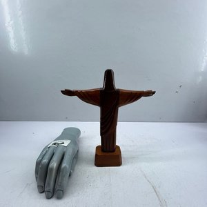 Figura Artesanal Cristo Redentor de Río de Janeiro en Madera - imagen 3