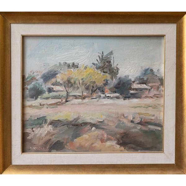 Paisaje al Óleo de Dante Cola - 47 x 58 cm
