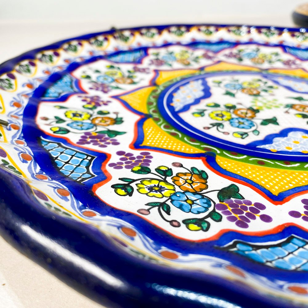 Platos decorativos multicolores en cerámica - imagen 2