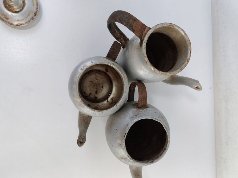 Servicios Antiguos de Aluminio para la Cocina - imagen 12