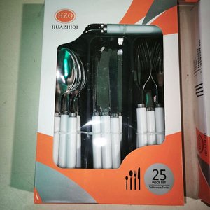 Set de Cubiertos Huazhiqi x 25 Piezas (3 Unidades) - imagen 3