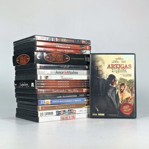 Lote anterior: Lote de 18 DVDs de Películas y Videos Musicales