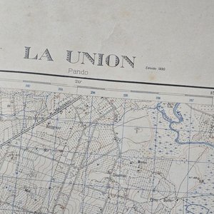 Mapa La Unión Pando del Instituto Geográfico de Uruguay - imagen 2