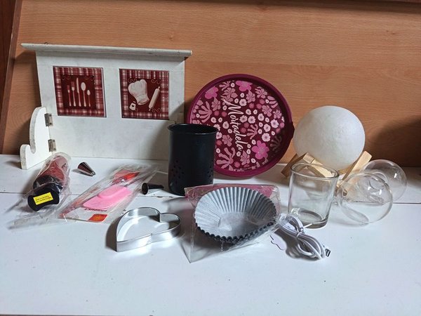 Set de Repostería y Decoración con Molde Corazón y Accesorios - imagen 1