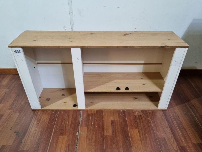 Mueble Bajo Estante Moderno de Madera para TV o Biblioteca
