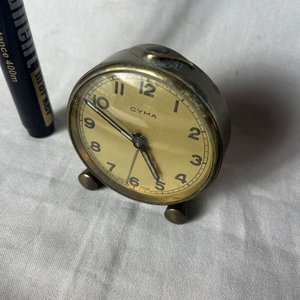 Reloj de Mesa Cyma de Bronce - imagen 3
