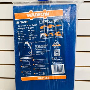 Lona Wadfow Azul 5x6m Resistente al Agua - imagen 1