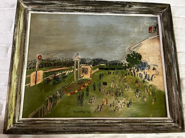 CUADRO RAOUL DUFY ORIGINAL REPLICA - imagen 1