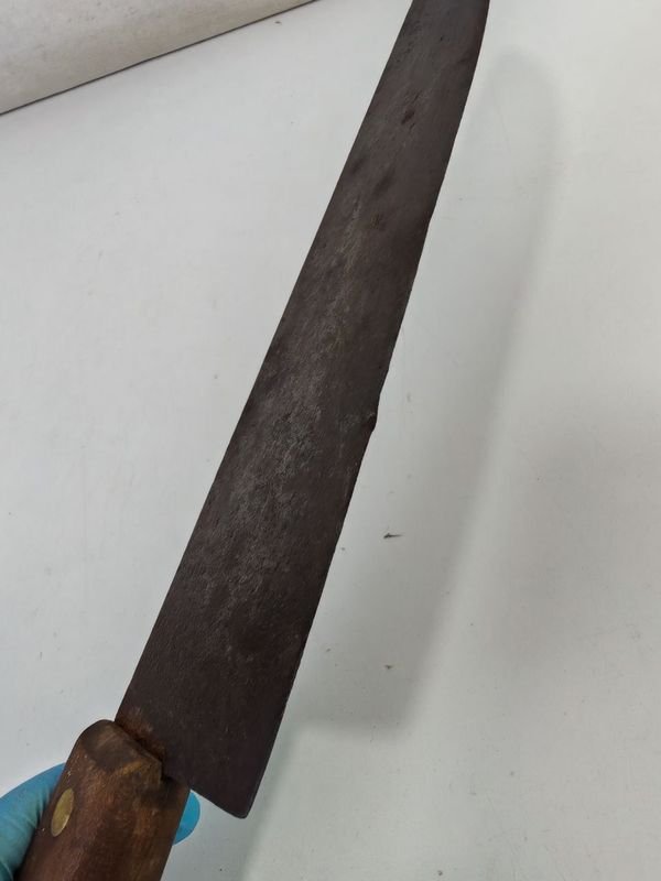 Cuchilla Grande con Manija de Madera - imagen 5