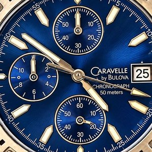 Reloj Caravelle by Bulova Cronógrafo Esfera Azul Acero C980269 - imagen 5