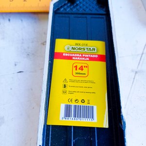 12 Escuadras de Carpintero 14" Norstar - imagen 2