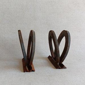 Set de 2 Servilleteros Rústicos de Herradura - imagen 4