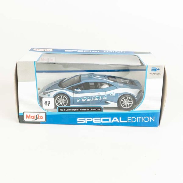 Auto Lamborghini Huracán LP 610-4 escala 1/24 colección Maisto, en su caja original. - imagen 1