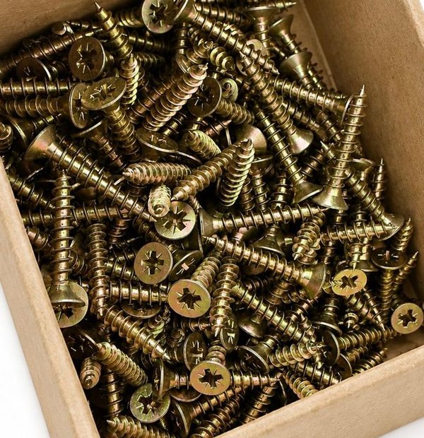 Tornillos para Madera Autorroscantes 5x30 mm (500 unidades)