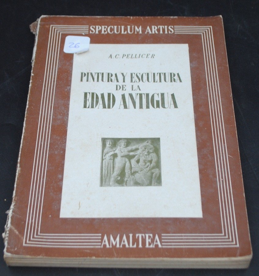 Lote siguiente: Libro de arte antigua: Pintura y Escultura