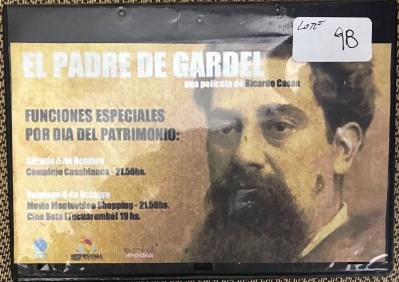 DVD Documental "El Padre de Gardel" - Ricardo Casas (2005)