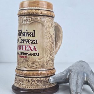 Lote siguiente: Jarra "Semana de la Cerveza" Festival Norteña Paysandú Turismo '81