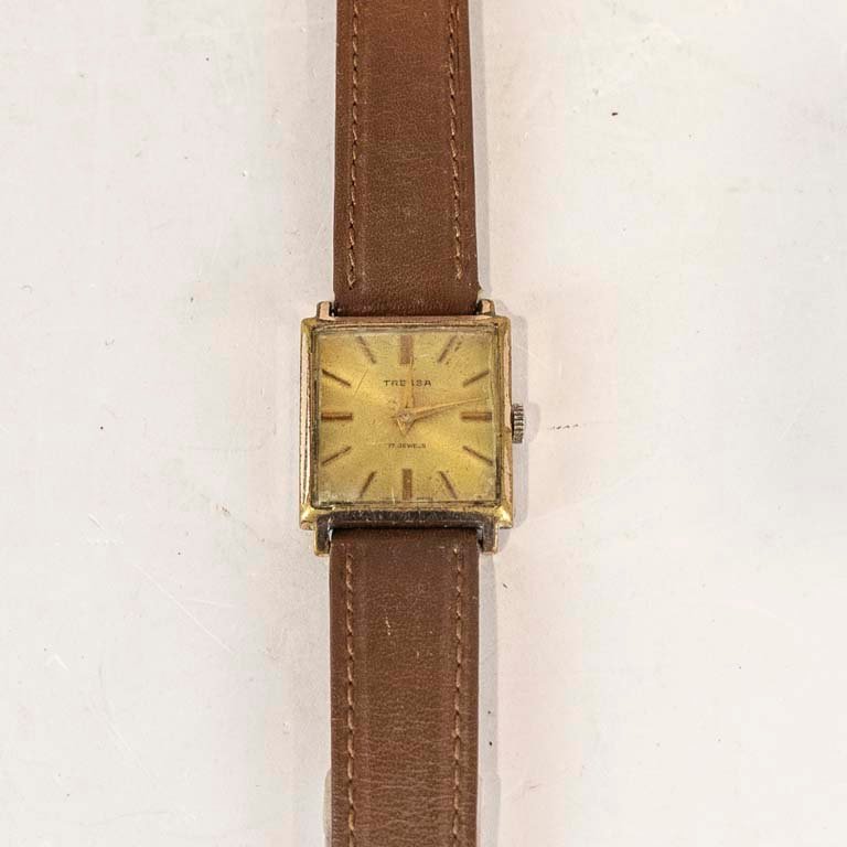 Lote siguiente: Reloj Tressa - Reloj de cuero con diseño vintage