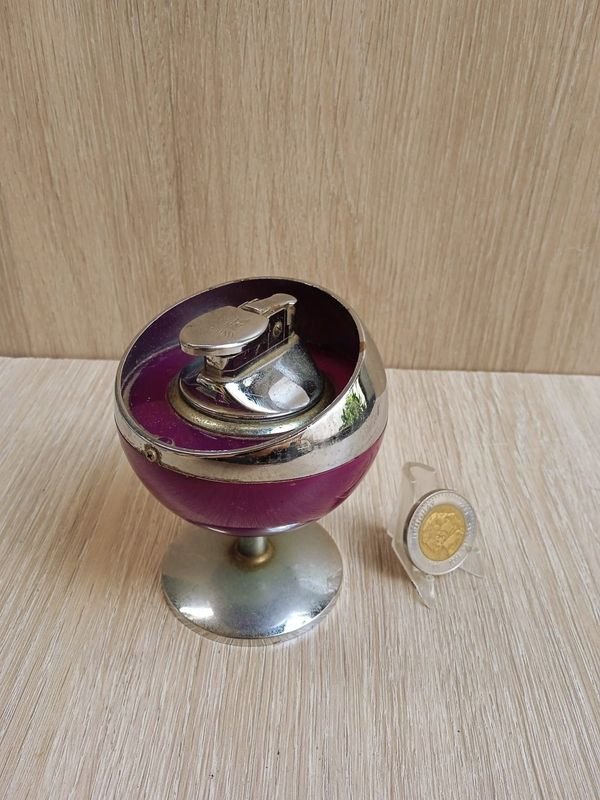 Encendedor de Mesa Dandy Mate Japonés Vintage - imagen 2