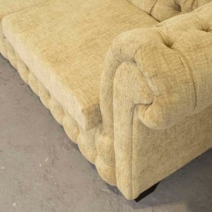 Sofá Chesterfield Tapizado Nuevo - 215x92x82 cm - imagen 3