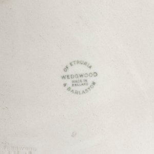 Juego de Vajilla de Loza Beige Wedgwood Etruria - Fuente Oval y Platos - imagen 4