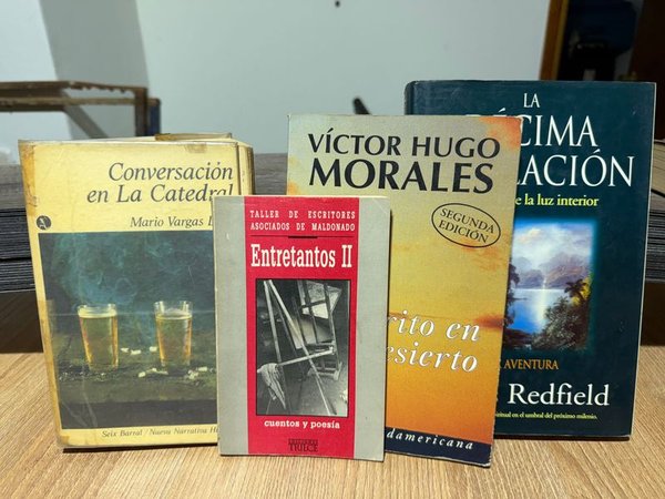 Lote de 4 Libros: Cuentos y Poesías
