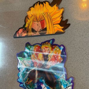 Stickers Anime: All Might y Zenitsu Agatsuma - imagen 2