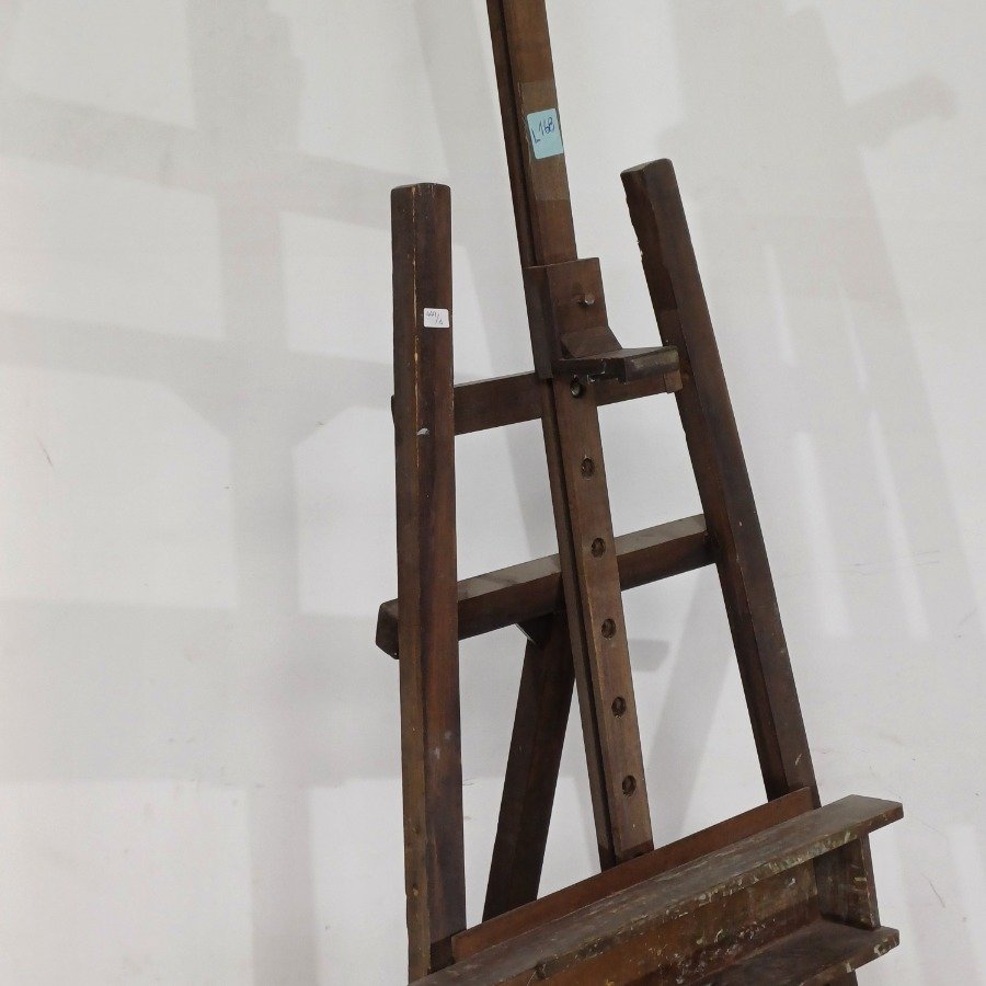 Atril de pintor con rastros de polilla, regulable - imagen 4