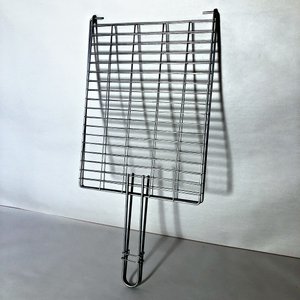 Set de 3 Parrillas Dobles Metálicas para Asado con Mango - imagen 2