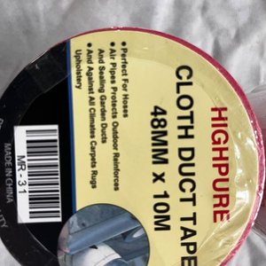 Lote siguiente: Cinta de Tela Adhesiva Highpure 48mm x 10m