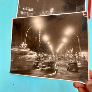 Fotos Antiguas: Montevideo Nocturno y Fuente Monumental - imagen 2