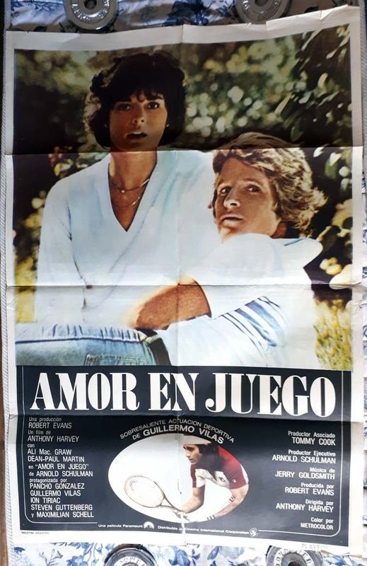 Poster Original de Cine "Amor en Juego" (Players) - 1979