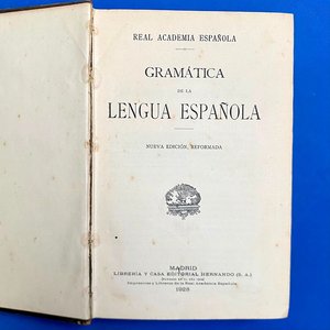 Gramática de la Lengua Española RAE - Edición 1928 - imagen 3