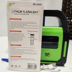 Lote: Linterna Multifunción Recargable con Panel Solar y Linterna Recargable de 2 Posiciones - imagen 7