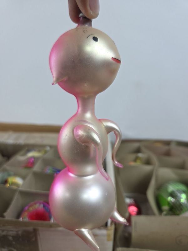 Lotes de adornos de Navidad antiguos y ornamentales - imagen 14