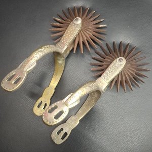 Espuelas de Caballo Grandes con Grabados - imagen 1