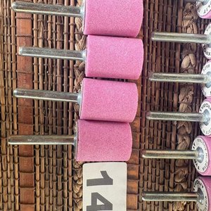 Lote de Puntas de Amolar Rosadas para Herramienta Rotativa - imagen 1