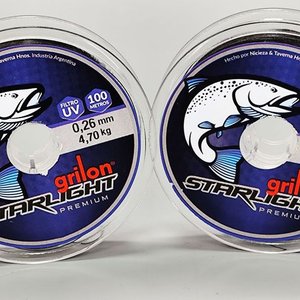 Lote anterior: 2 Carrete de Tanza Grilon Starlight Premium 0,26 mm - Pesca Deportiva