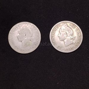 Monedas antiguas de colección: 25 y 63 centavos - imagen 4