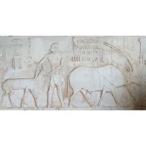 Lote siguiente: Antiguo Relieve Egipcio: Pastor con Ganado, Estilo Museo del Louvre