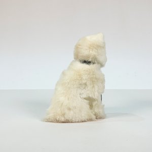 Peluche de Perro Blanco, 20 cm - imagen 3