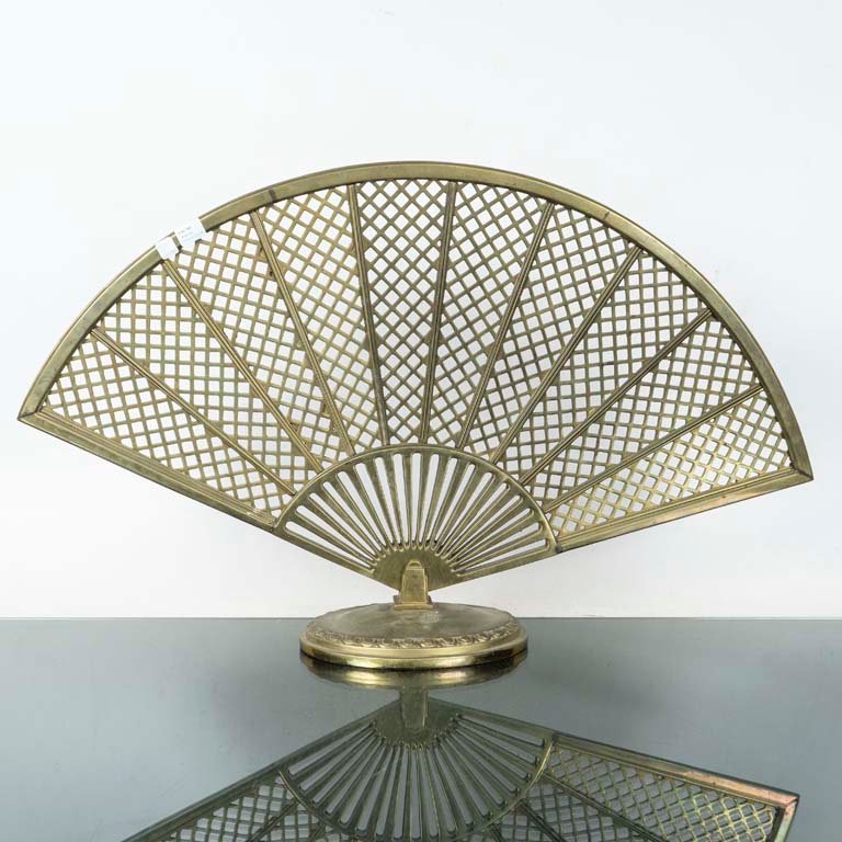 Chispero de Bronce Estilo Abanico Vintage
